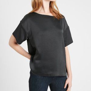 NWT BANANA REPUBLIC Washed Satin Top